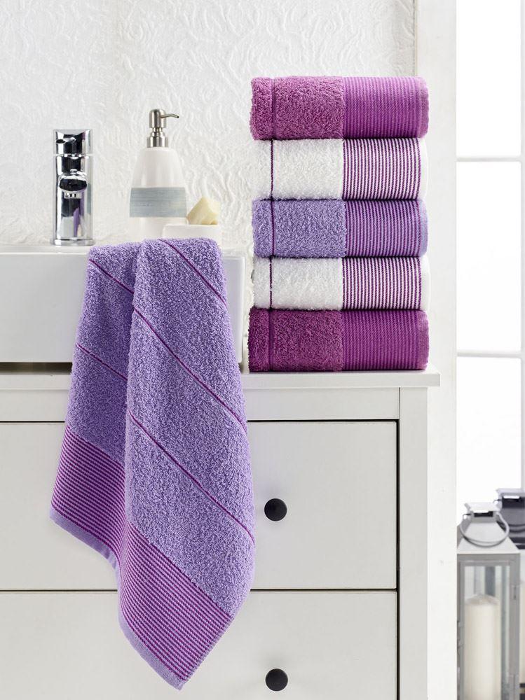 

Набор полотенец Eponj Home - Vorteks 50*85 (6 шт) fitilli lila лиловый
