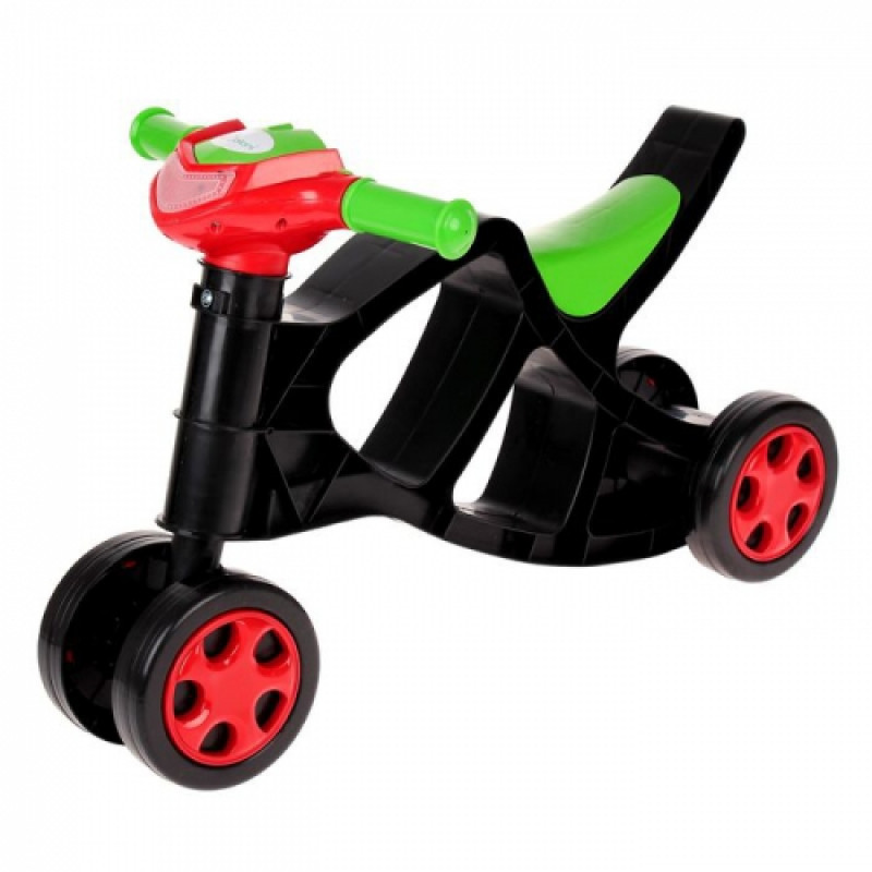 

Беговел Минибайк DOLONI TOYS 0136/02 черный с красным