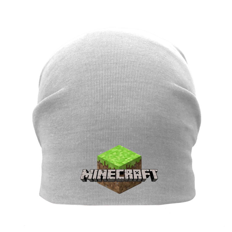 

Шапка детская Майнкрафт серая (Minecraft-003) 54-56 см
