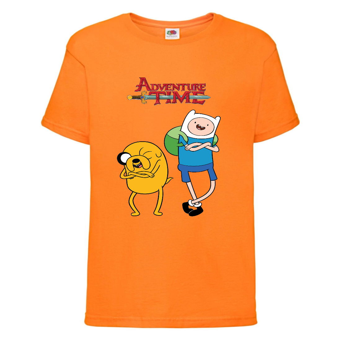 

Футболка детская Время Приключений 0013 (Adventure Time) оранжевая (ADT orn 0013) 140 см