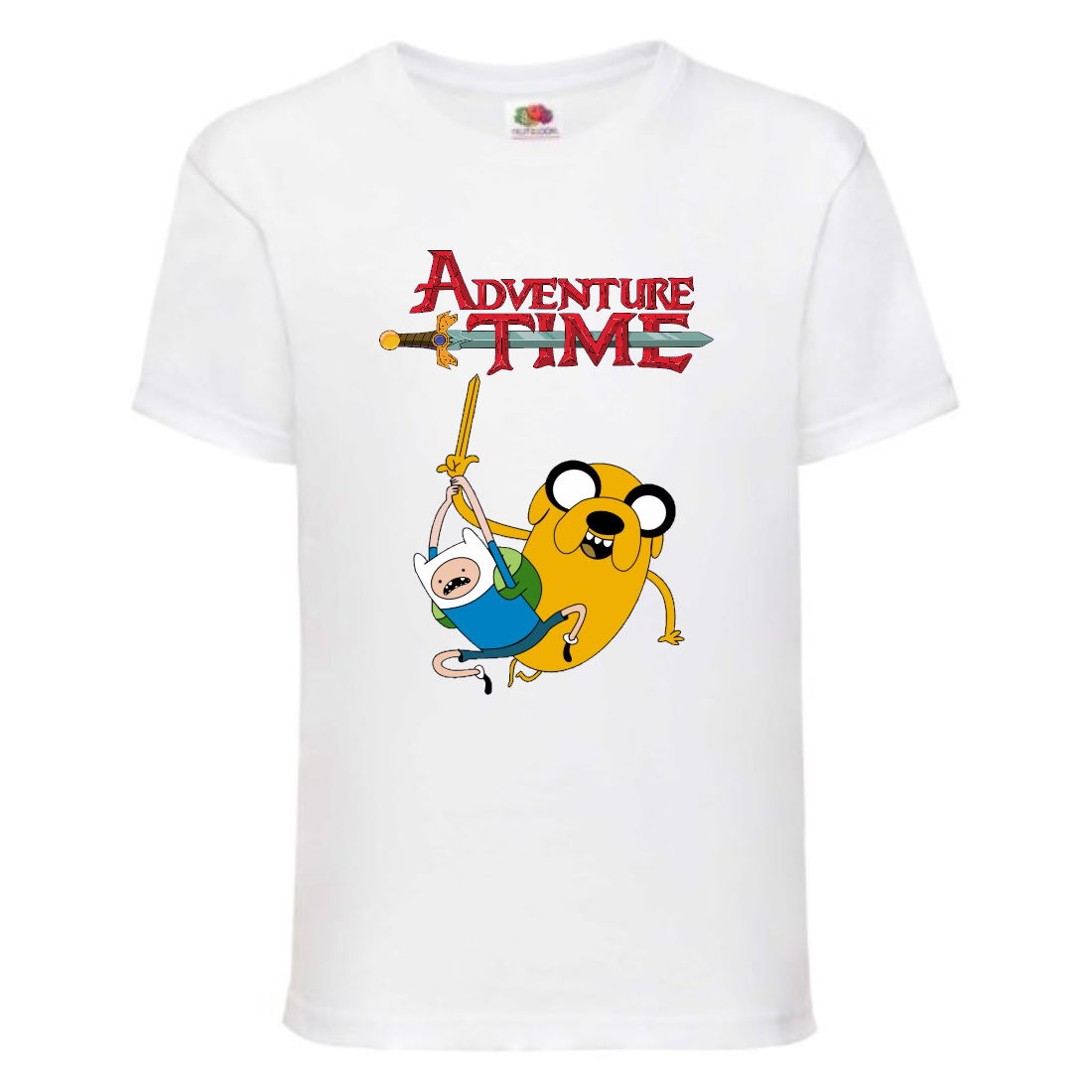 

Футболка детская Время Приключений 0012 (Adventure Time) белая (ADT wh 0012) 164 см