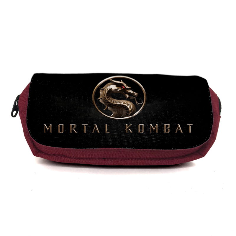 

Школьный пенал Мортал Комбат органайзер универсальный (Mortal Combat-0017-red) красный