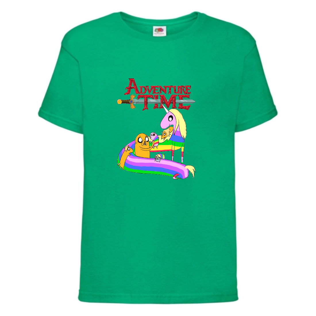 

Футболка детская Время Приключений 0021 (Adventure Time) зеленая (ADT grn 0021) 104 см