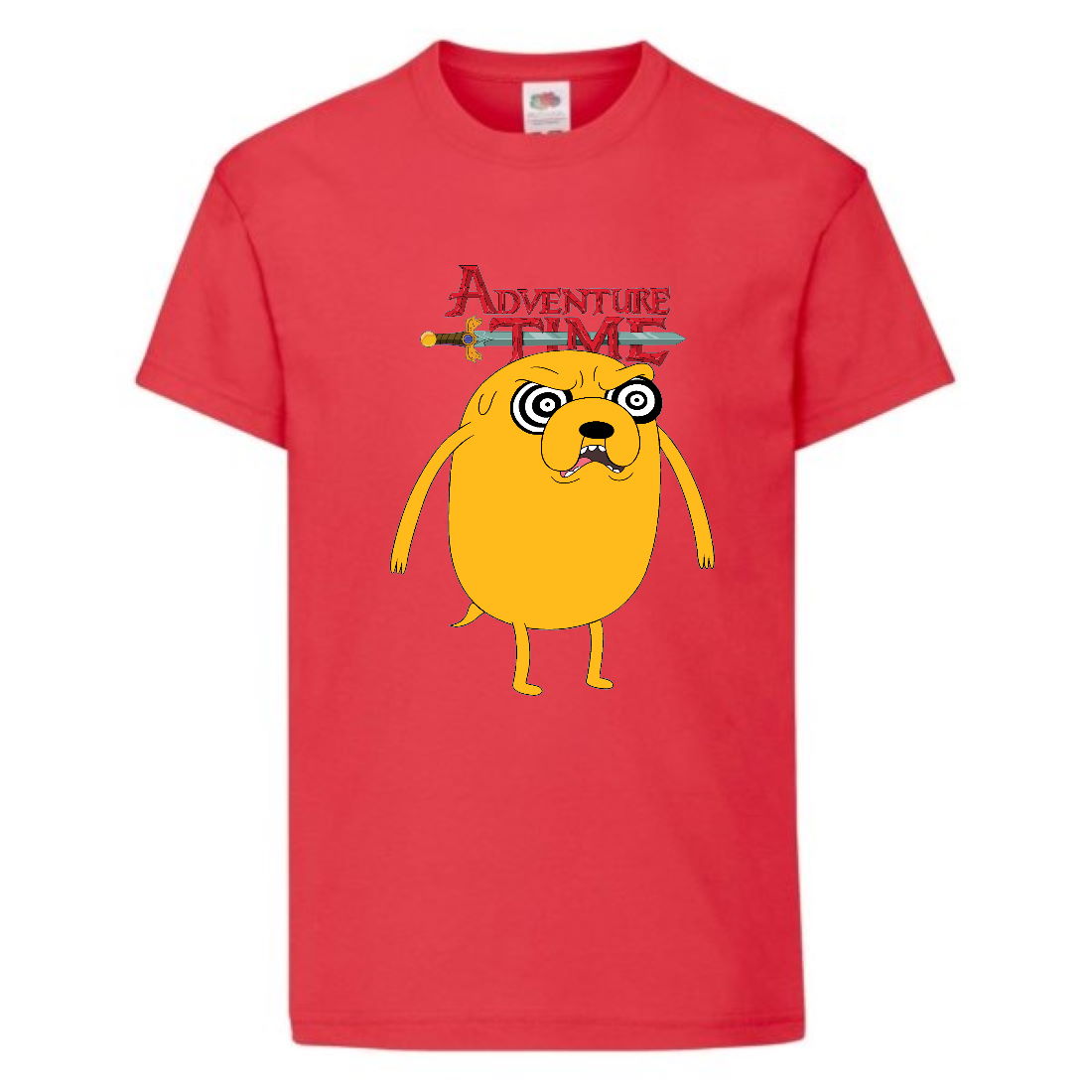 

Футболка детская Время Приключений 003 (Adventure Time) красная (ADT rd 003) 128 см