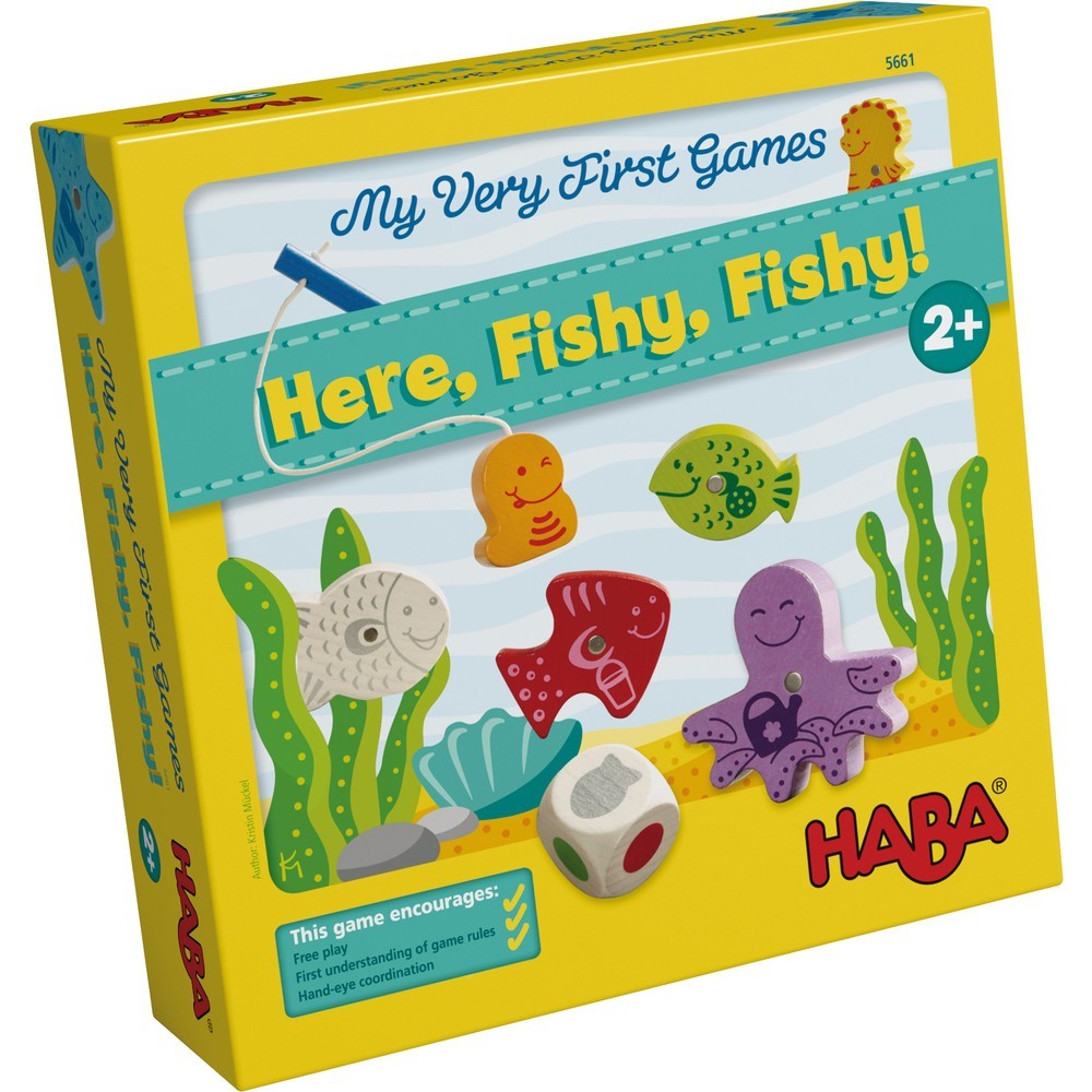 

Настольная развивающая игра "Моя первая рыбалка" от 2-х лет haba Германия