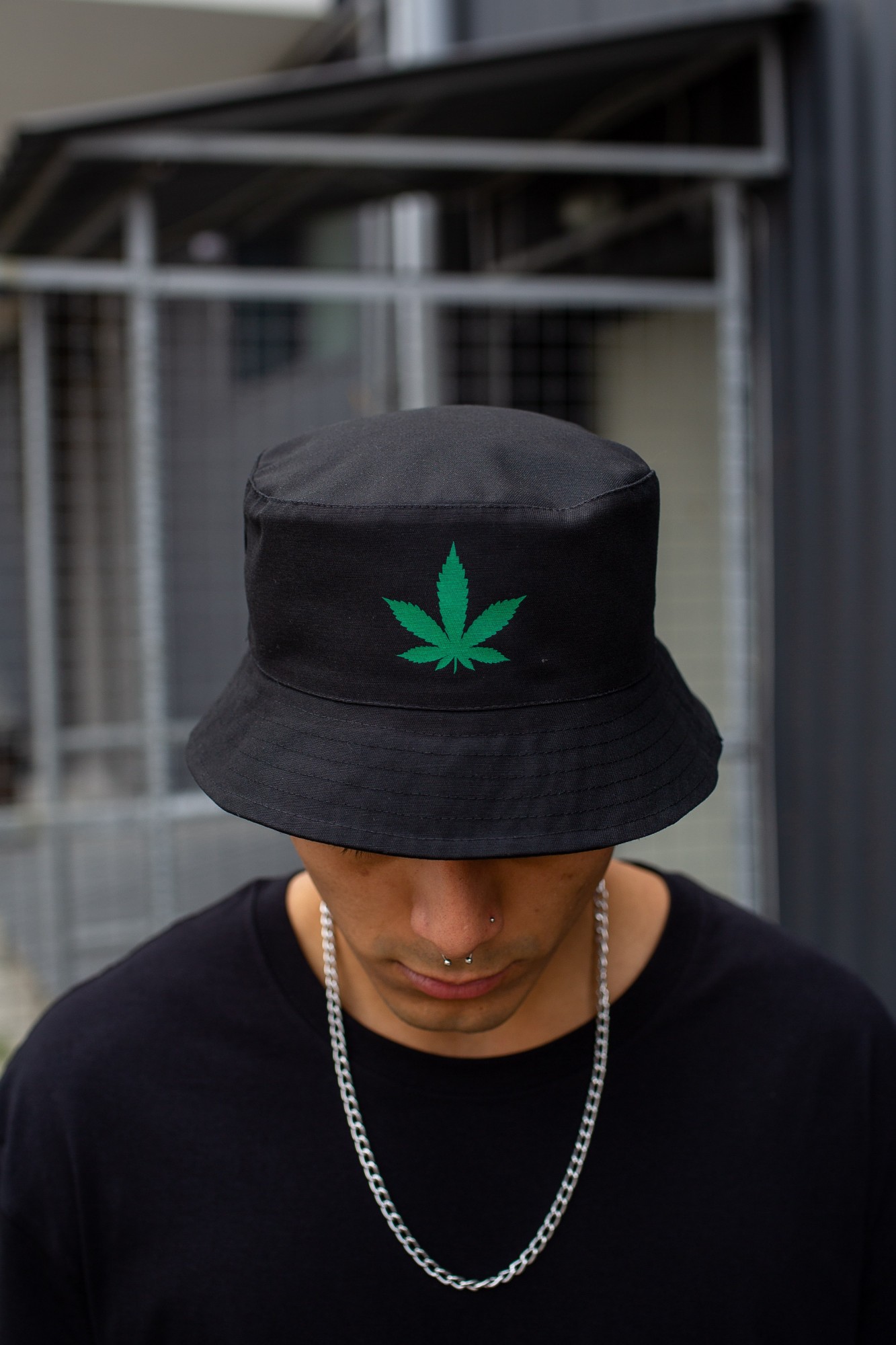 

Панамка Without Cannabis Grean L Black