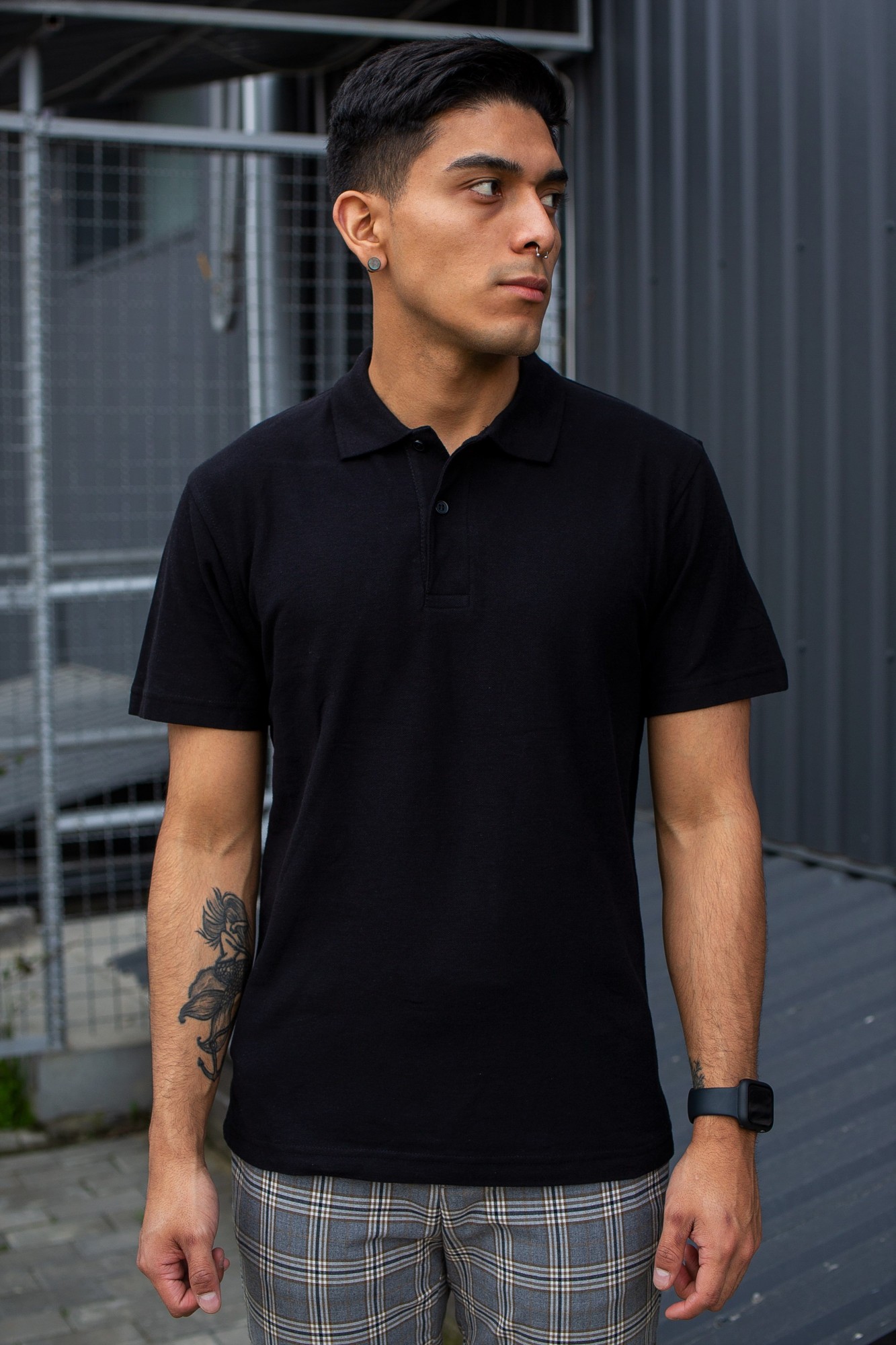 

Футболка Поло Basic L Black