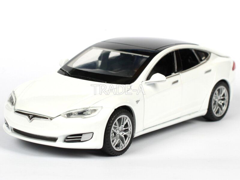 

Машинка Автосвіт AS2829 Tesla Model S 2016 100D 1:32 белая