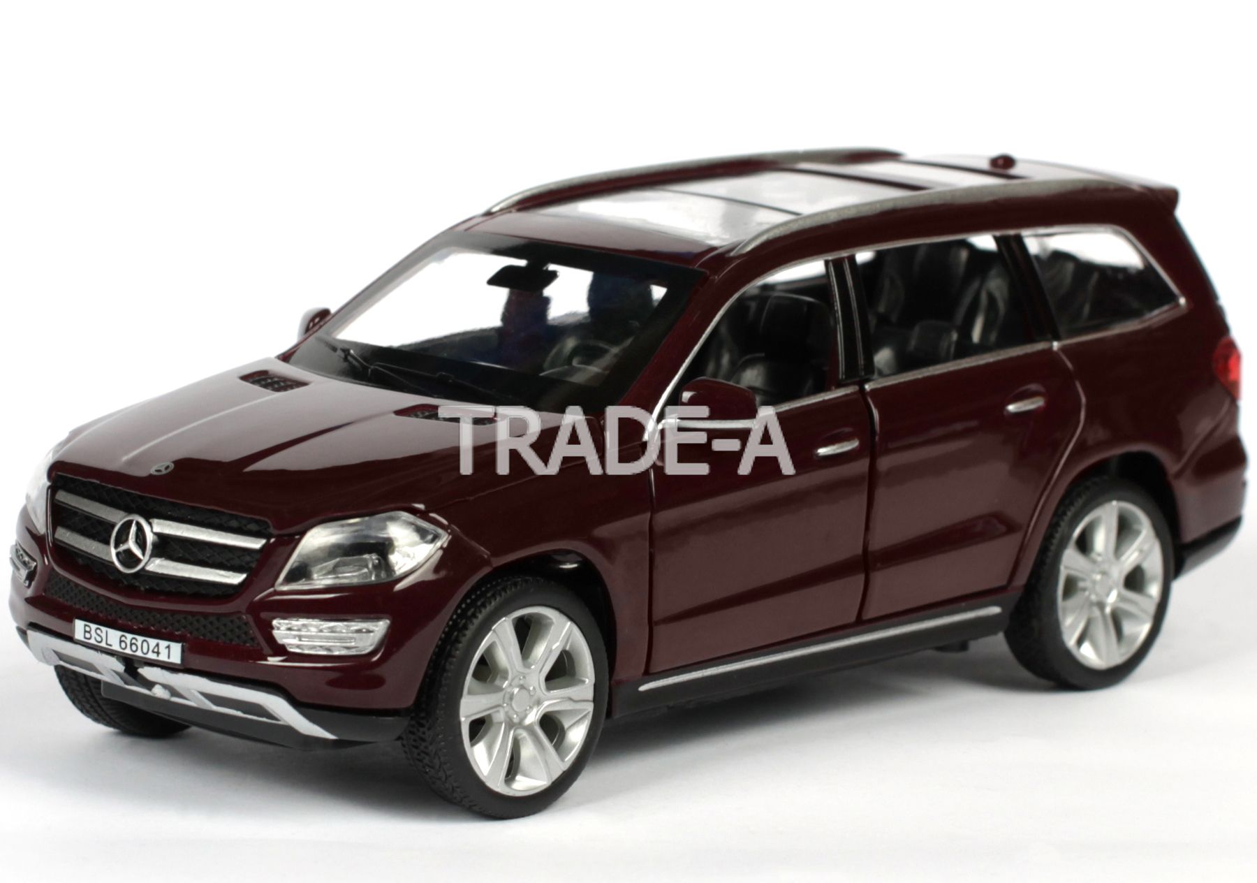 

Машинка Автопром 6601 Mercedes Benz GL500 (X166) 1:32 темно-красный