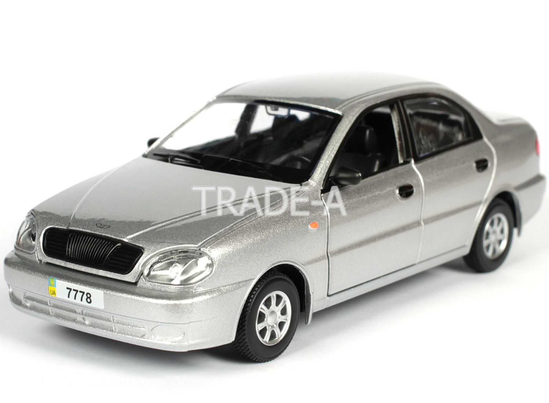 

Машинка Автопром 7778 Daewoo Lanos 1:22 серый
