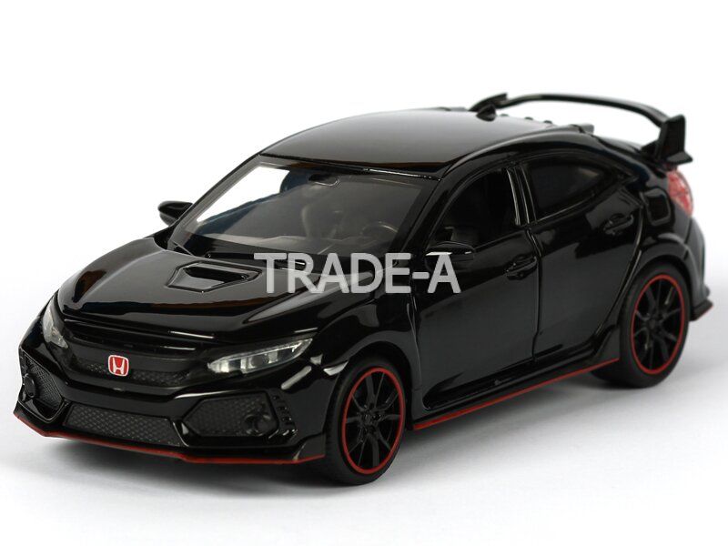 

Машинка Автопром 6606 Honda Civic Type R 1:30 черная