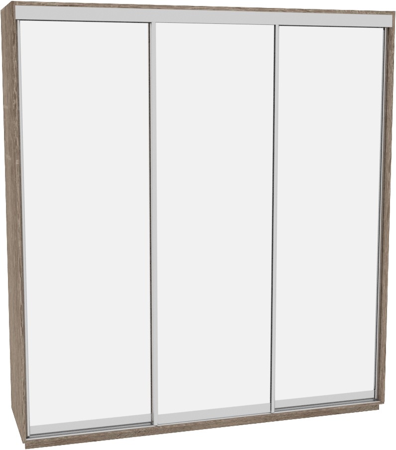 

Шкаф-купе ДОМ В216 Дуб сонома трюфель Зеркало 210x60x220