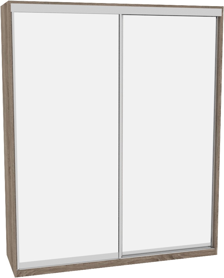 

Шкаф-купе ДОМ ВН206 Дуб сонома трюфель Зеркало 200x60x220
