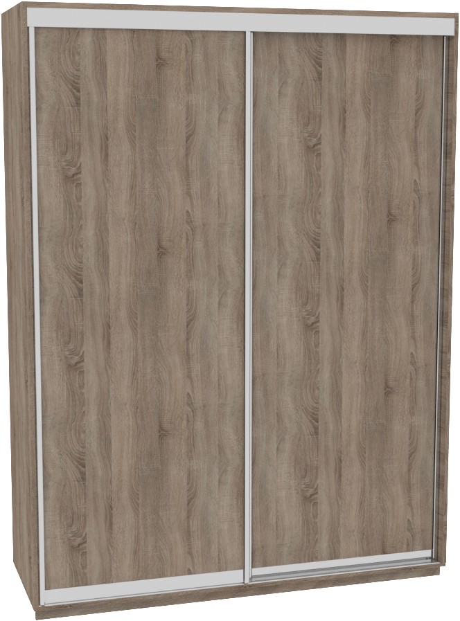 

Шкаф-купе ДОМ В196 Дуб сонома трюфель ДСП 190x60x220