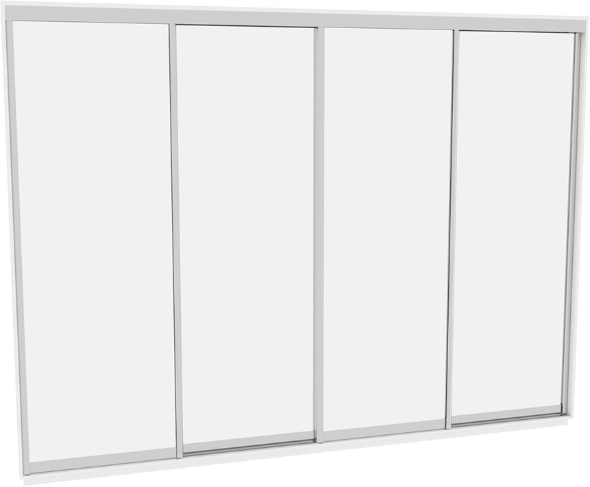 

Шкаф-купе ДОМ В376 Белый Зеркало 370x60x220