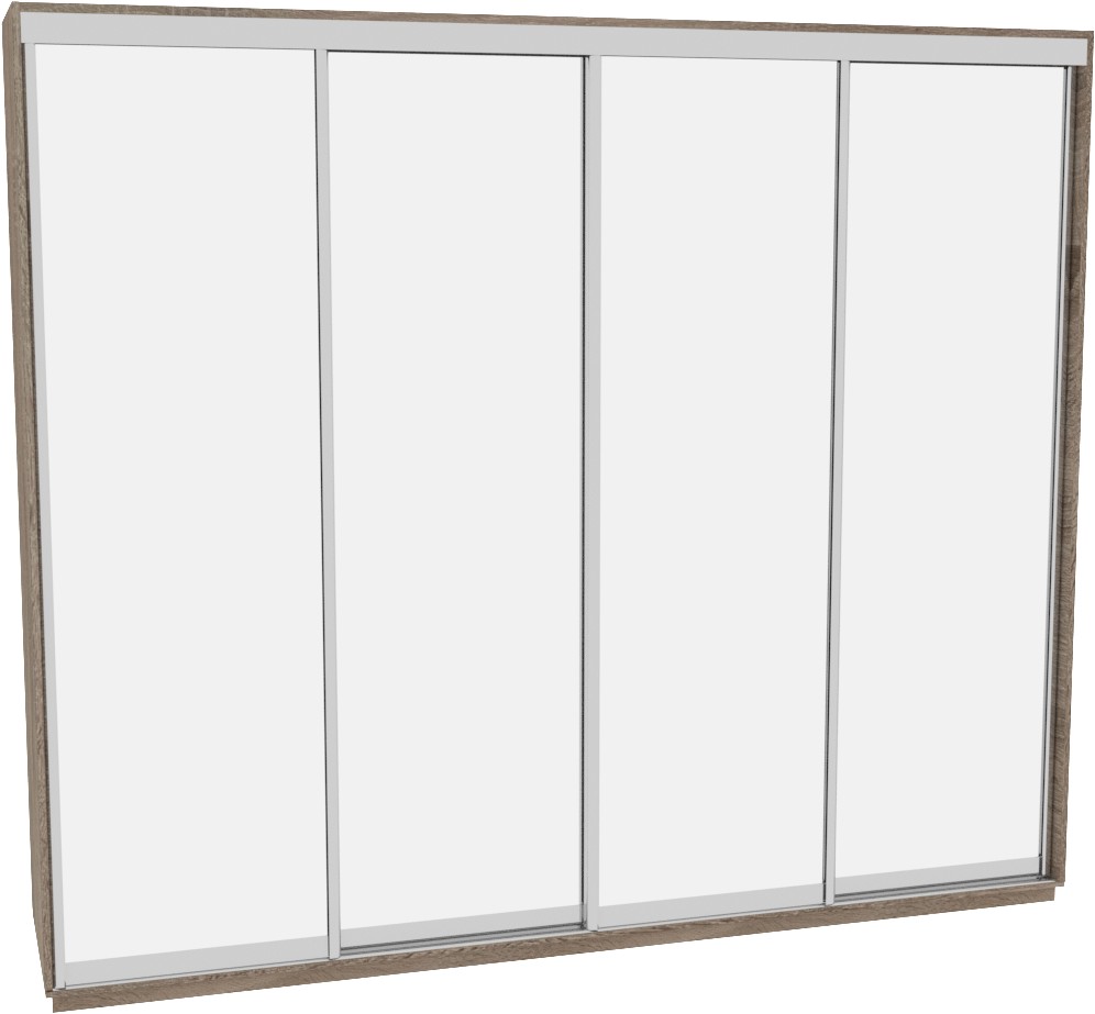 

Шкаф-купе ДОМ В316 Дуб сонома трюфель Зеркало 310x60x220
