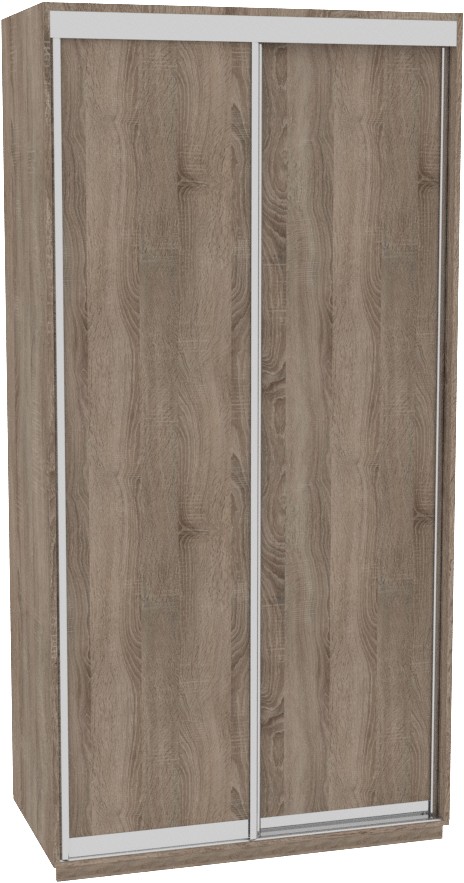 

Шкаф-купе ДОМ В136 Дуб сонома трюфель ДСП 130x60x220