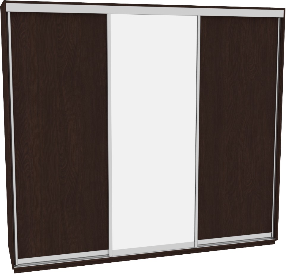 

Шкаф-купе ДОМ В276 Дуб сонома ДСП+Зеркало 270x60x220