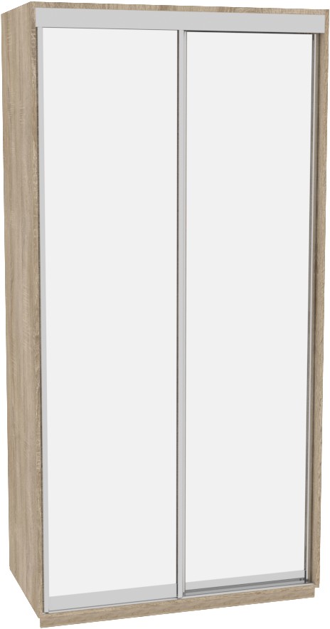 

Шкаф-купе ДОМ В126 Дуб сонома Зеркало 120x60x220