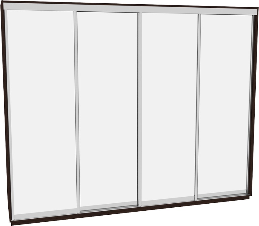 

Шкаф-купе ДОМ В346 Венге Зеркало 340x60x220