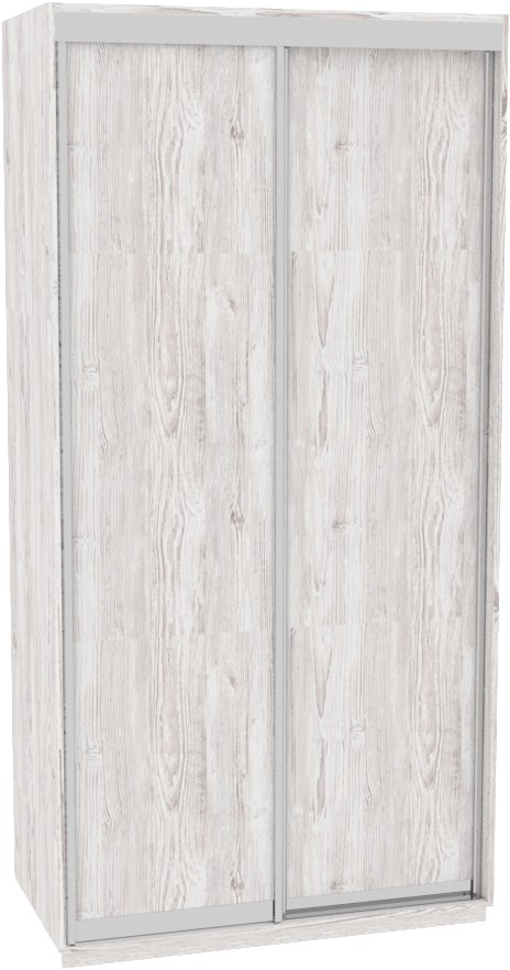 

Шкаф-купе ДОМ В136 Аляска ДСП 130x60x220