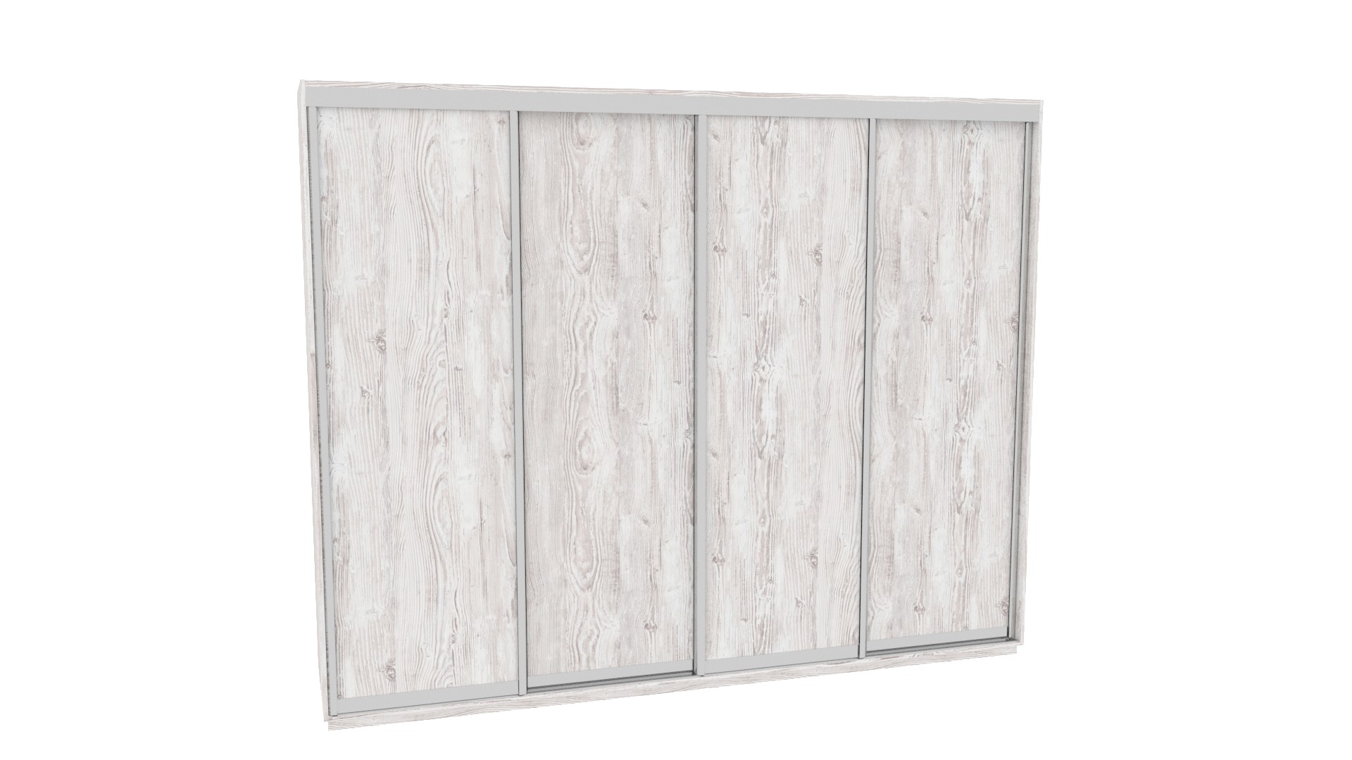 

Шкаф-купе ДОМ ВН356 Аляска ДСП 350x60x220