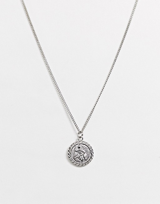 

Ланцюжок з підвіскою ASOS DESIGN S15 сріблястий (P-6910806230892)
