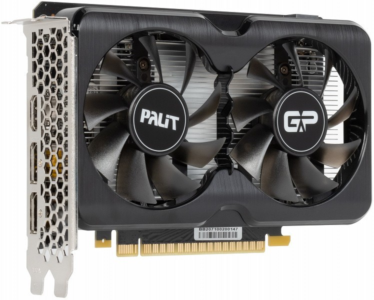 

Відеокарта PALIT GeForce GTX 1650 4096Mb GamingPro OC