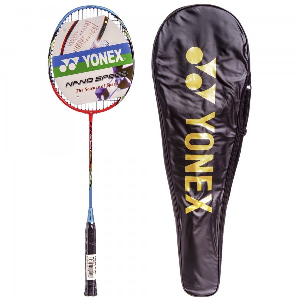 

Ракетка для бадминтона 1штука в чехле YONEX MT-8401 Черный-красный (SKL025609)