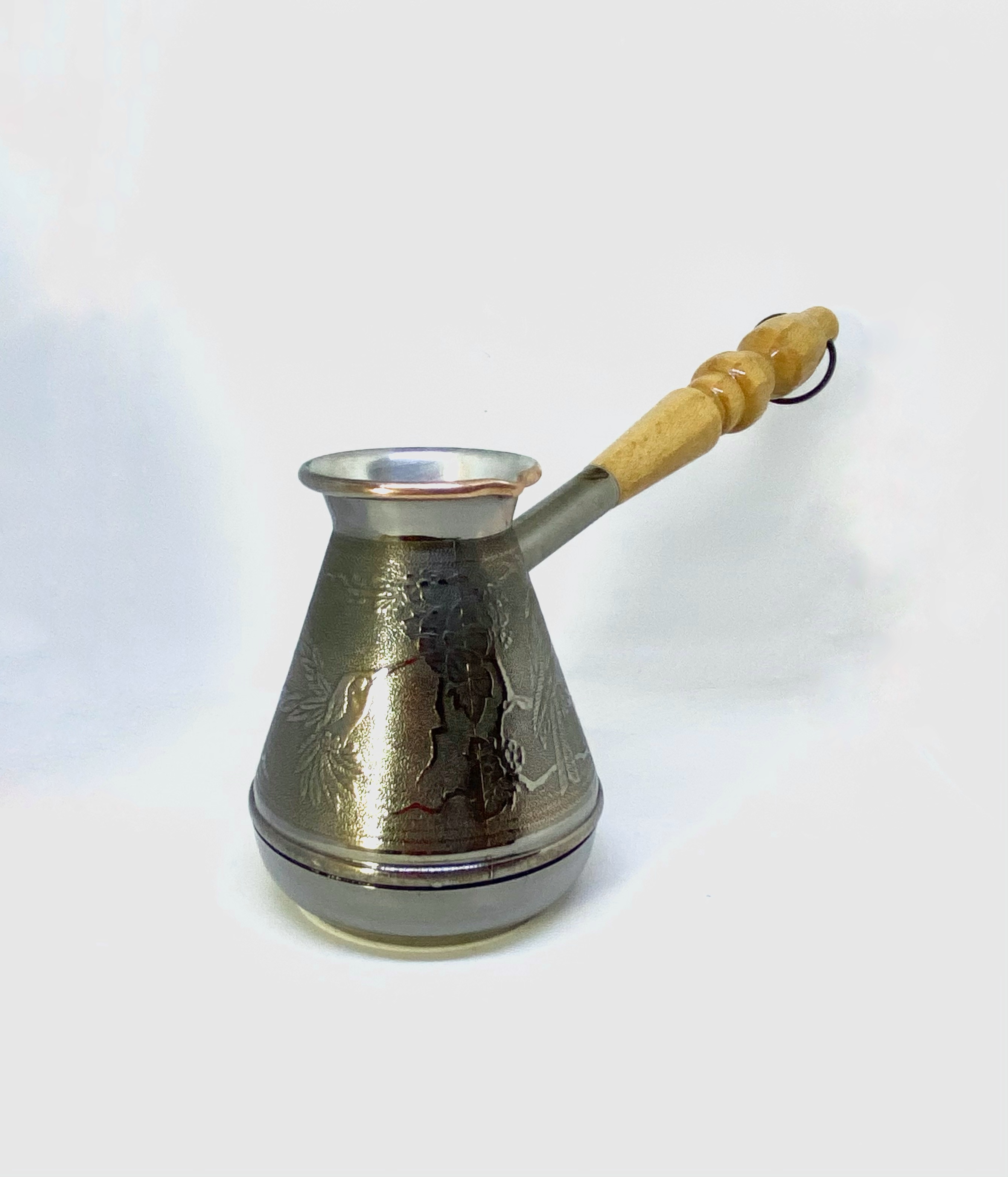 

Турка медная Great Coffee Райские Птички 390 мл
