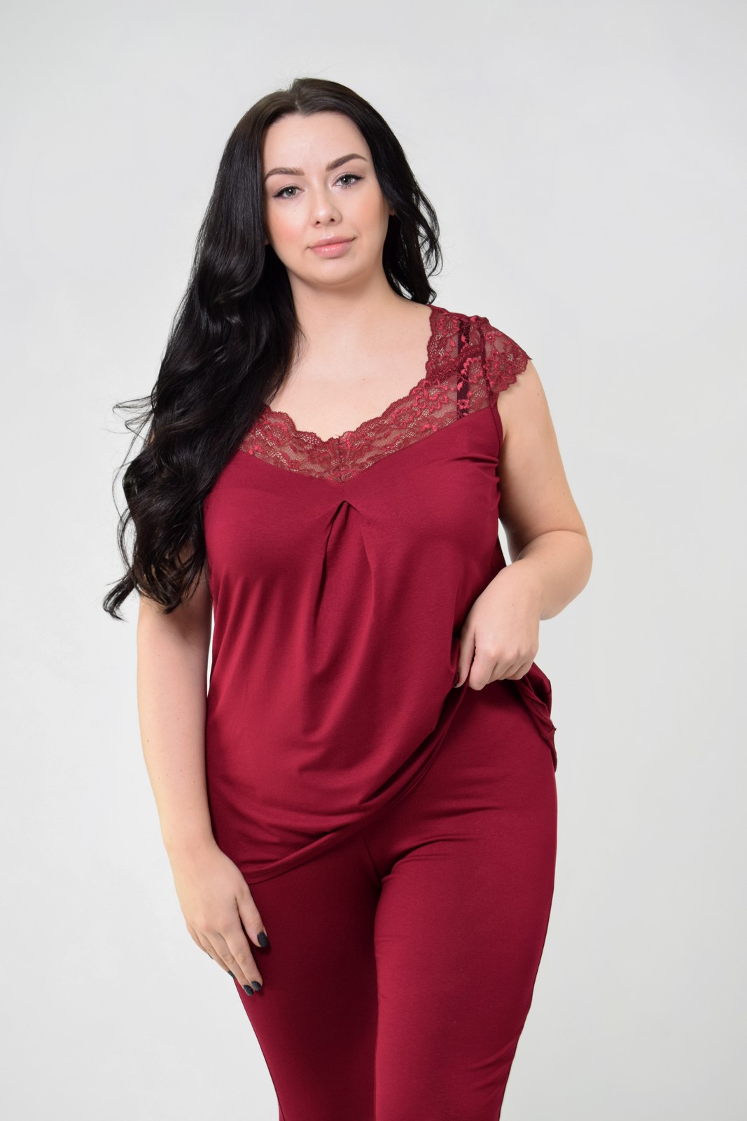 

Пижама женская N.EL Вишня 3XL (арт 1502-92)