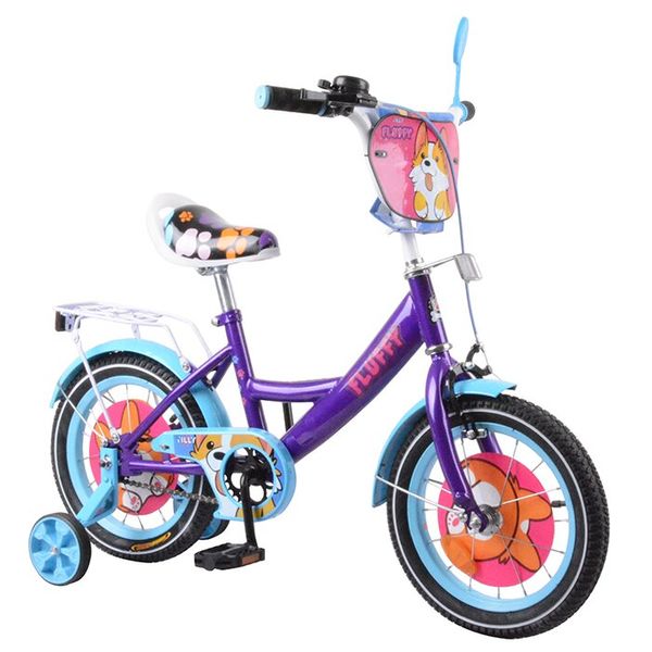 

Детский велосипед Baby Tilly Fluffy Purple/Blue (T-214213)