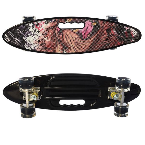 

Скейт Profi Penny 59 см. Черный (MS 0461-2)