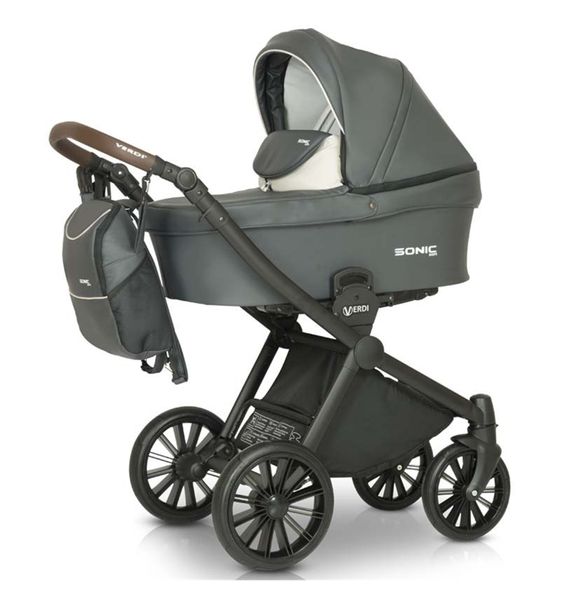 

Универсальная коляска 3 в 1 Verdi Sonic Soft Dark Grey (05)