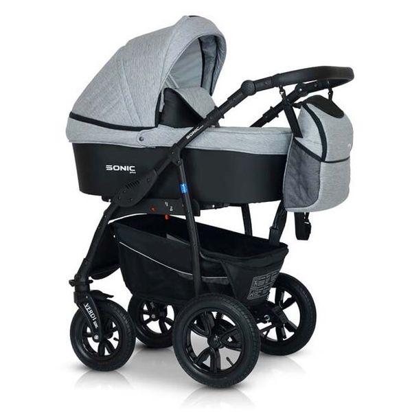 

Универсальная коляска 3 в 1 Verdi Sonic Plus Grey/Black (06)