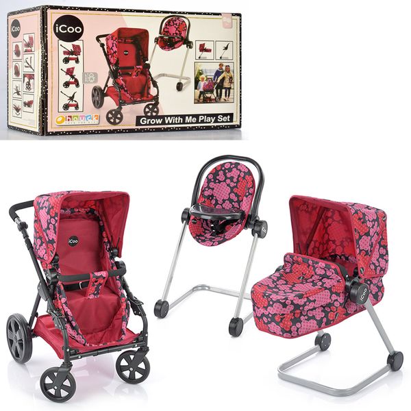 

Игровой набор 3 в 1 Icoo Grow with me Set (D-88850)