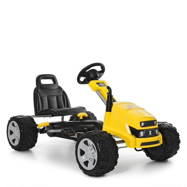 

Веломобиль Bambi Kart Желтый (M 4118-6)