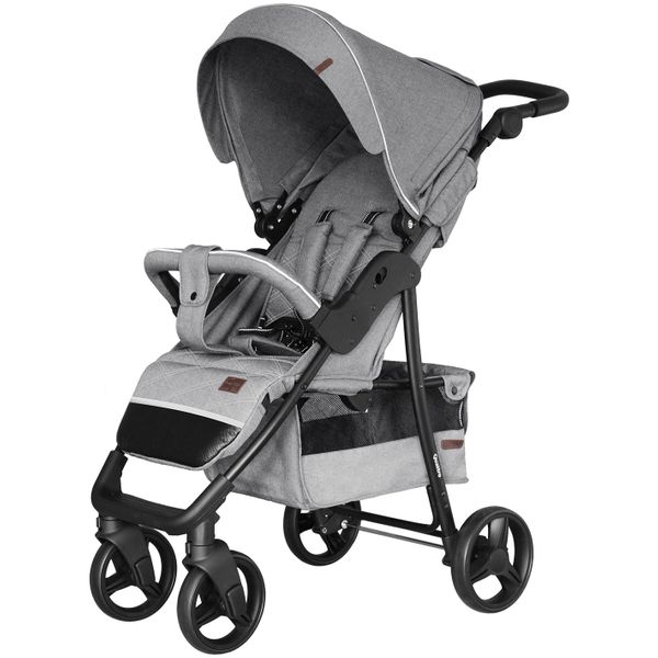 

Прогулочная коляска Carrello Quattro Shark Grey, дождевик и москитная сетка (CRL-8502/3)