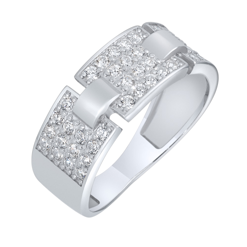 

Серебряное кольцо 000016337 17.5 размера