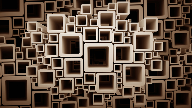 

Фотообои 3D '3d квадрат' (2622) , Кожа