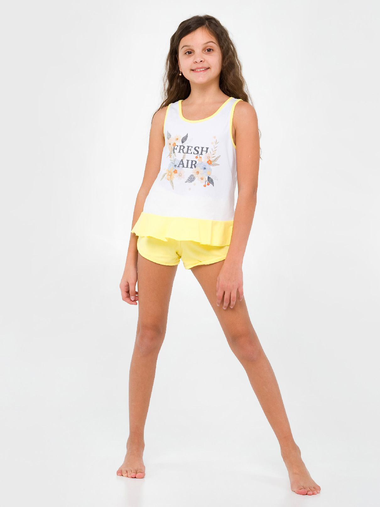 

Пижама Smil 128 Желтый-белый 104823