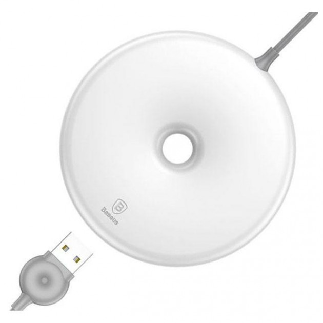 

Беспроводное зарядное устройство Baseus Donut Wireless Charger White (WXTTQ-02)