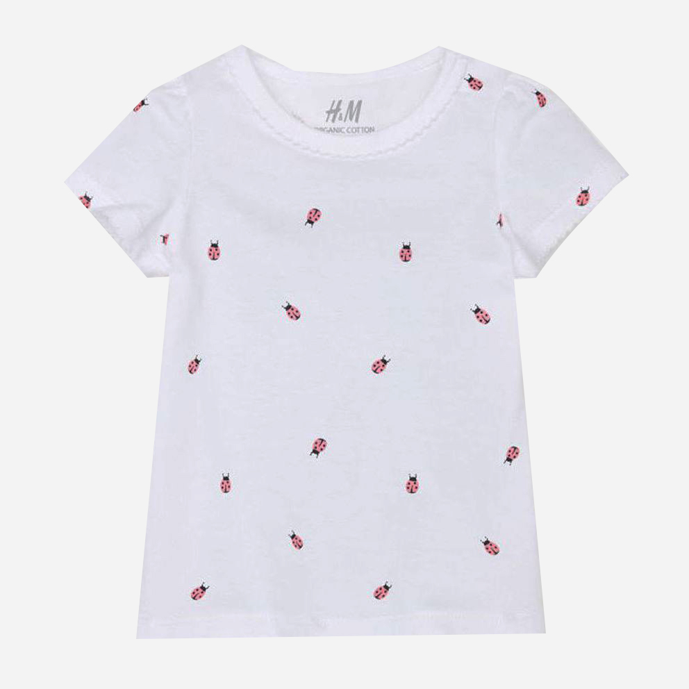 

Футболка H&M KEL44111677 50 см Белая