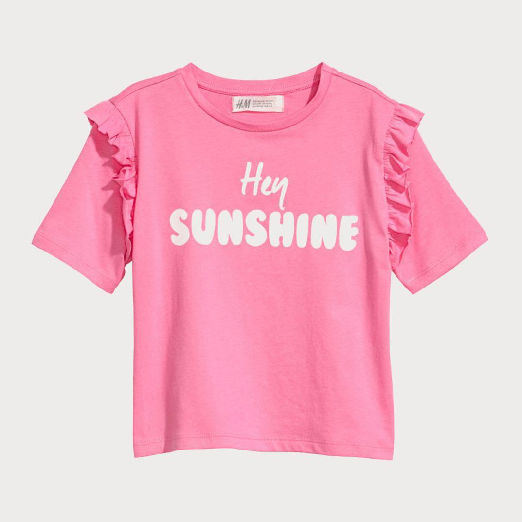 

Футболка H&M KEL4510414 134-140 см Розовая