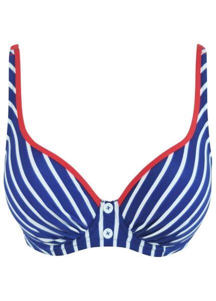 

Бюст купальный Pour Moi 32DD синий (1087-204)