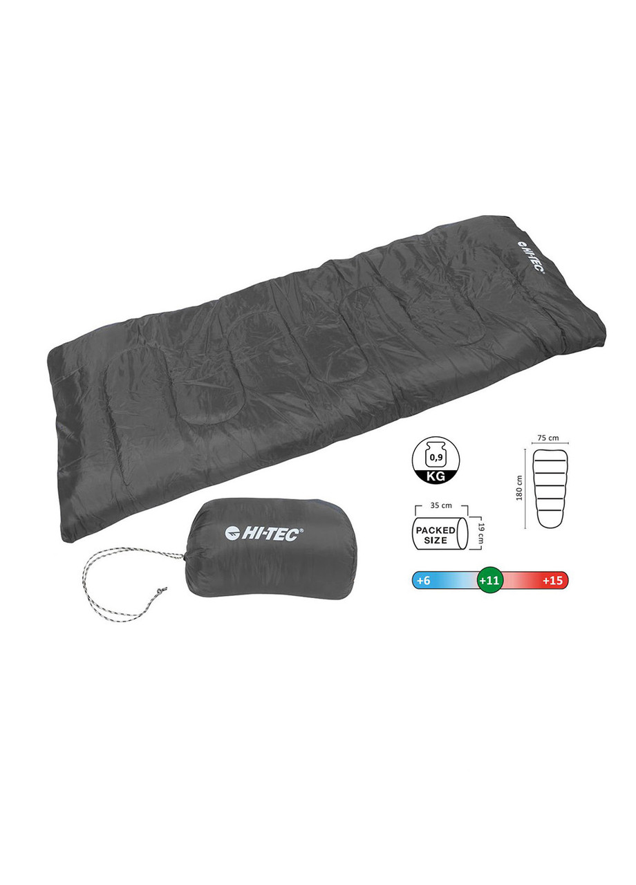 

Спальный мешок Hi-Tec Seeb 180x75см Right Zip Серый
