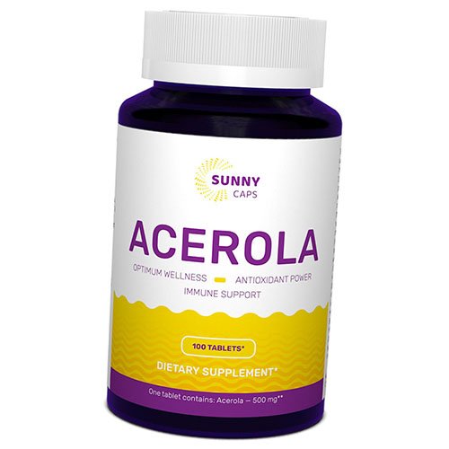 

Ацерола, Acerola 500, Sunny Caps 100таб (71516001)