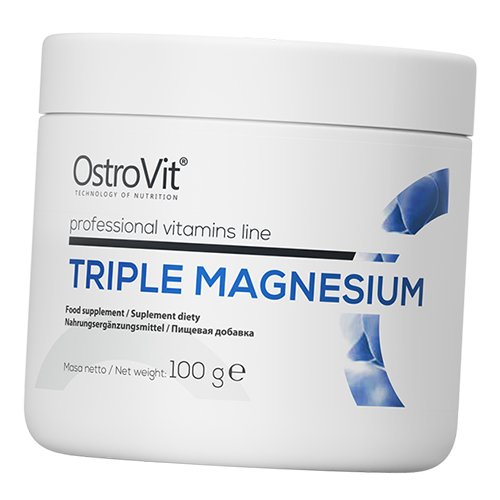 

Тройной магний, Triple Magnesium, Ostrovit 100г Без вкуса (36250054)