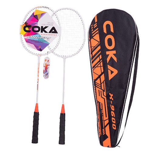 

Набор для бадминтона в чехле Coka 9600 FDSO Черно-оранжевый (60508099)