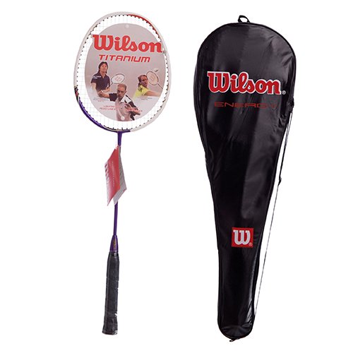 

Ракетка для бадминтона профессиональная Wilson BD-5936 Без бренду Черно-белый (60429575)